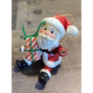 Santa presents gift AS IS ornaments Xmas decor